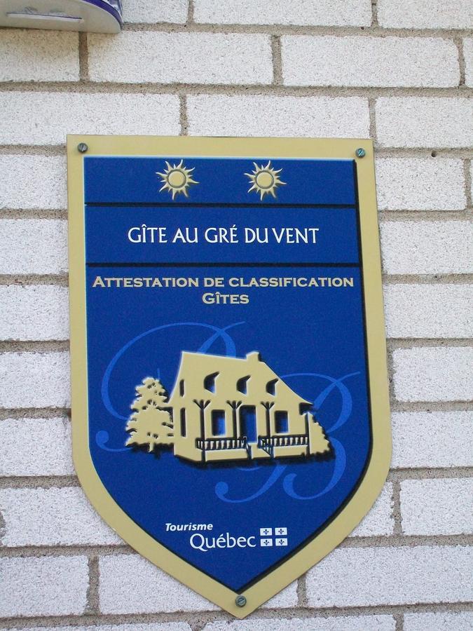 Gite Au Gre Du Vent Québec Buitenkant foto